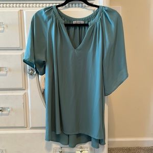 Teal Blouse